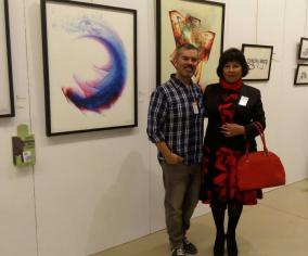 Chris Fierro, ganador del Prize Leonardo da Vinci en Europa, expondrá sus Obras en Concepción.