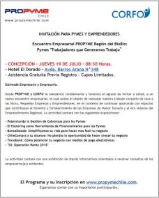 Invitación para Pymes y Emprendedores