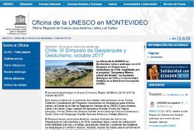 III Simposio Geoparques y Geoturismo en Chile