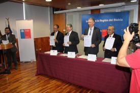 Gore Bío Bío y 3 universidades oficializaron acuerdo en favor del desarrollo regional